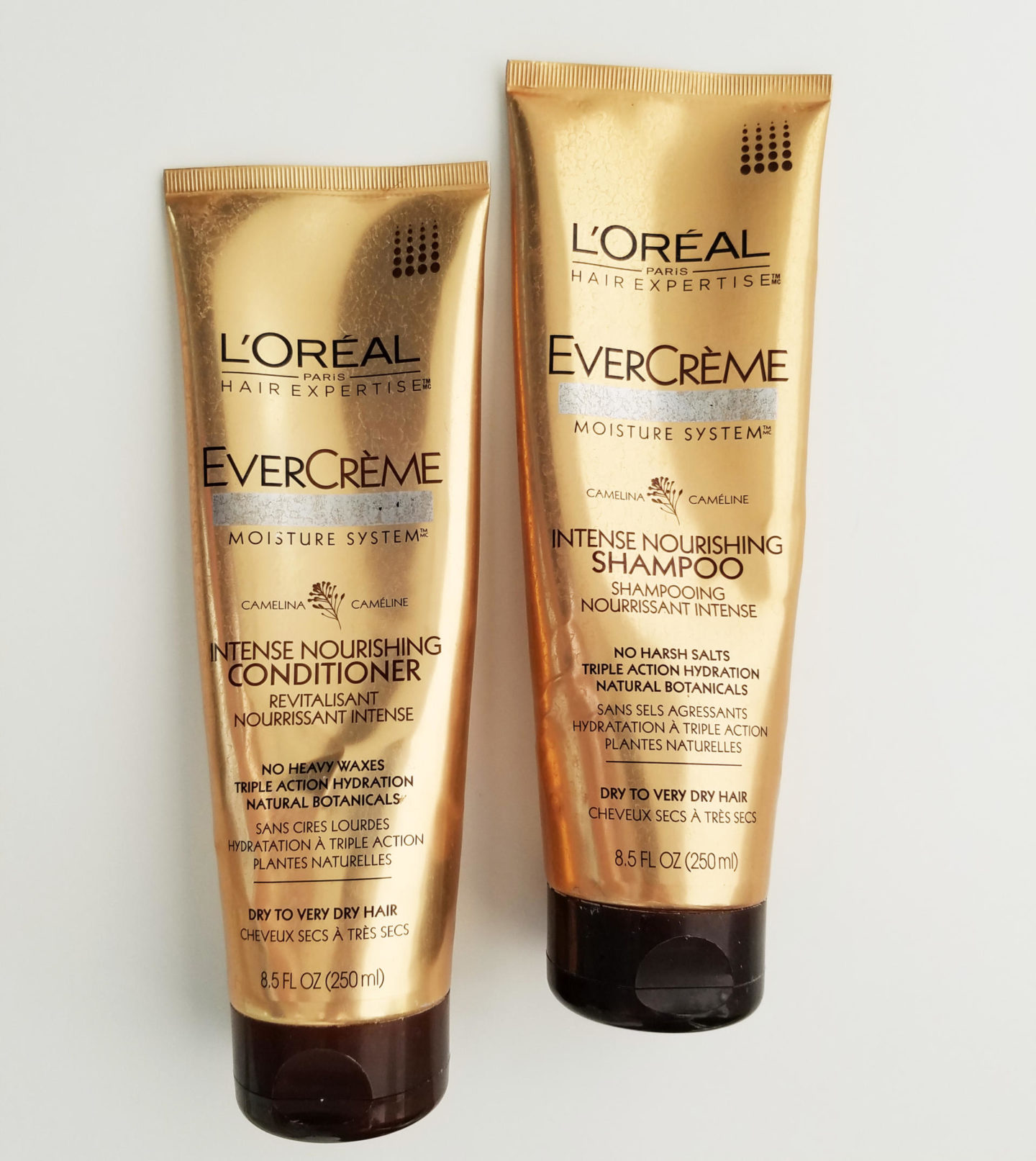 Loreal EverCreme Shampoo and Conditioner 