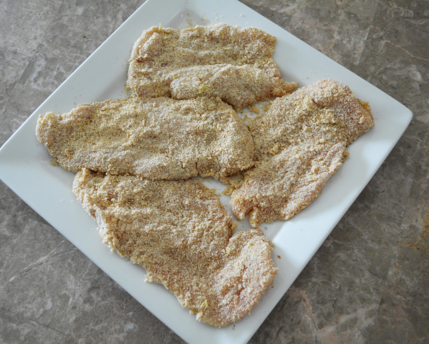 Crusty Chicken Breasts with Arugula and Tomatoes