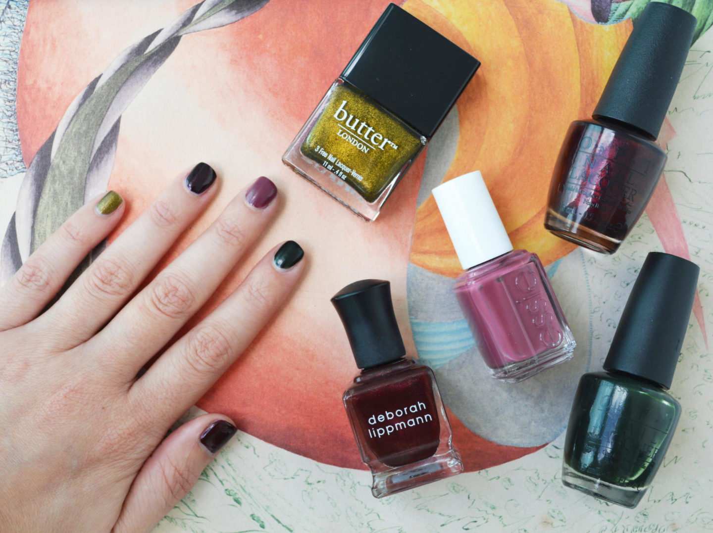 Autumn Nail Polishes 