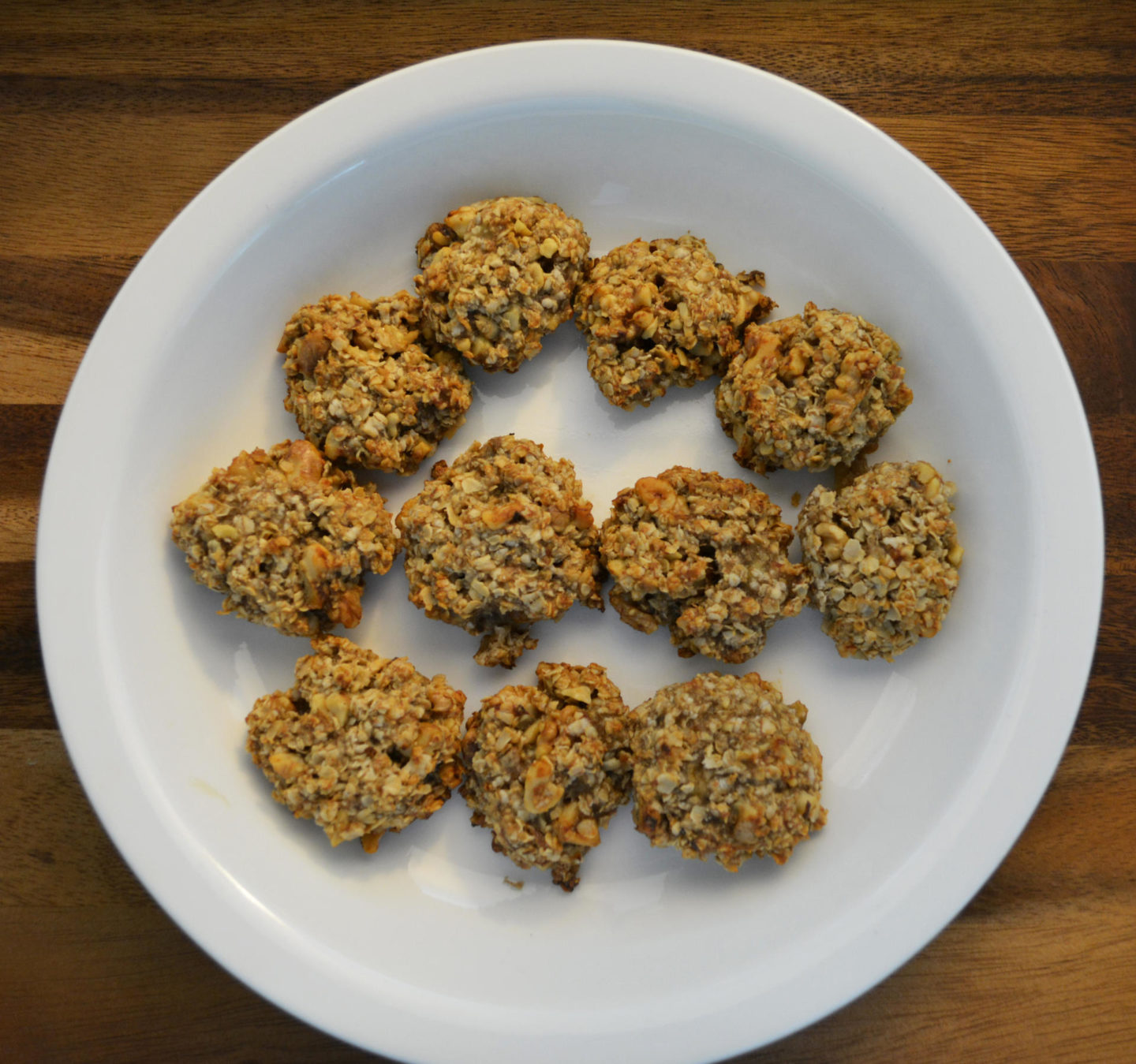 Banana Oatmeal Cookie Clusters