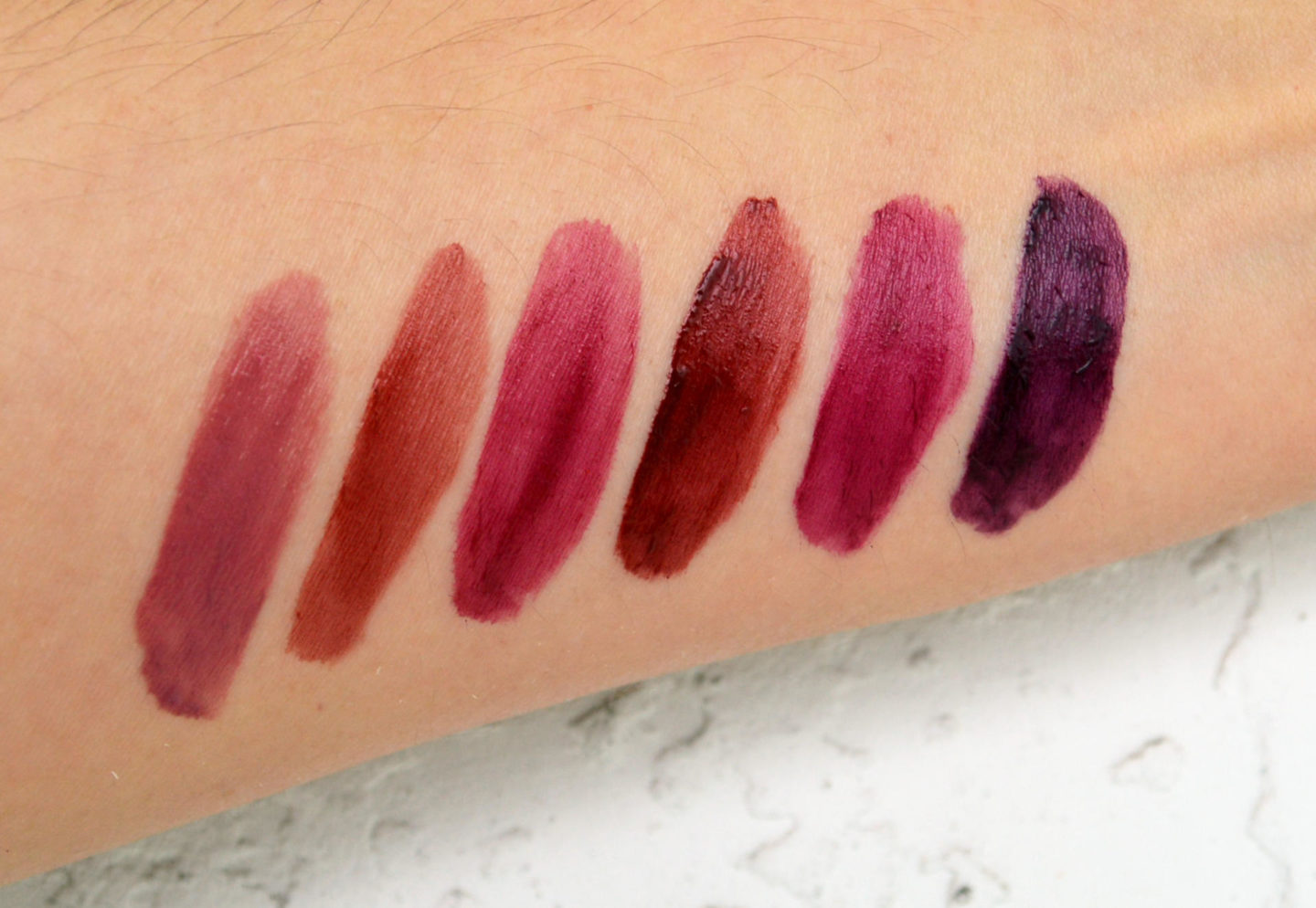 NARS x Sarah Moon Mind Game Velvet Lip Glide Swatches