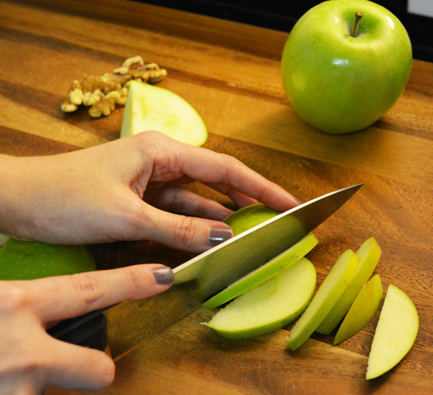 Chicken Salad with Granny Smith Apples, Golden Raisins & Walnuts