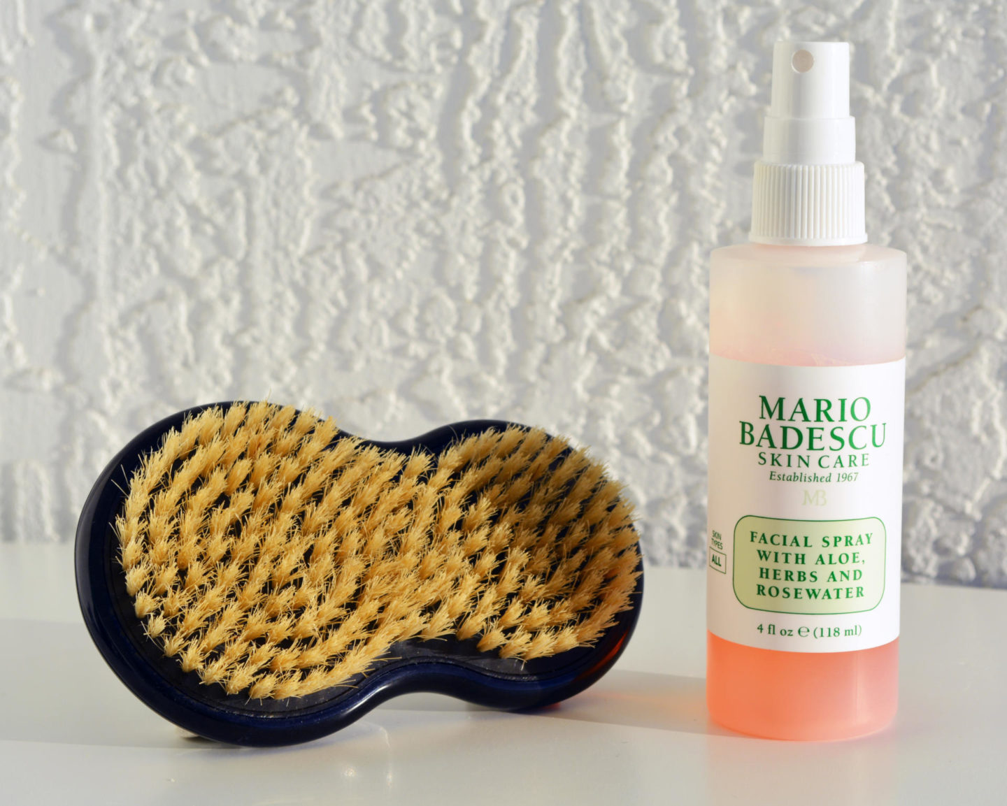 Mario Badescu Aloe, Herbs & Rosewater Facial Spray, Sephora Collection Dry Revive: Dry Body Brush