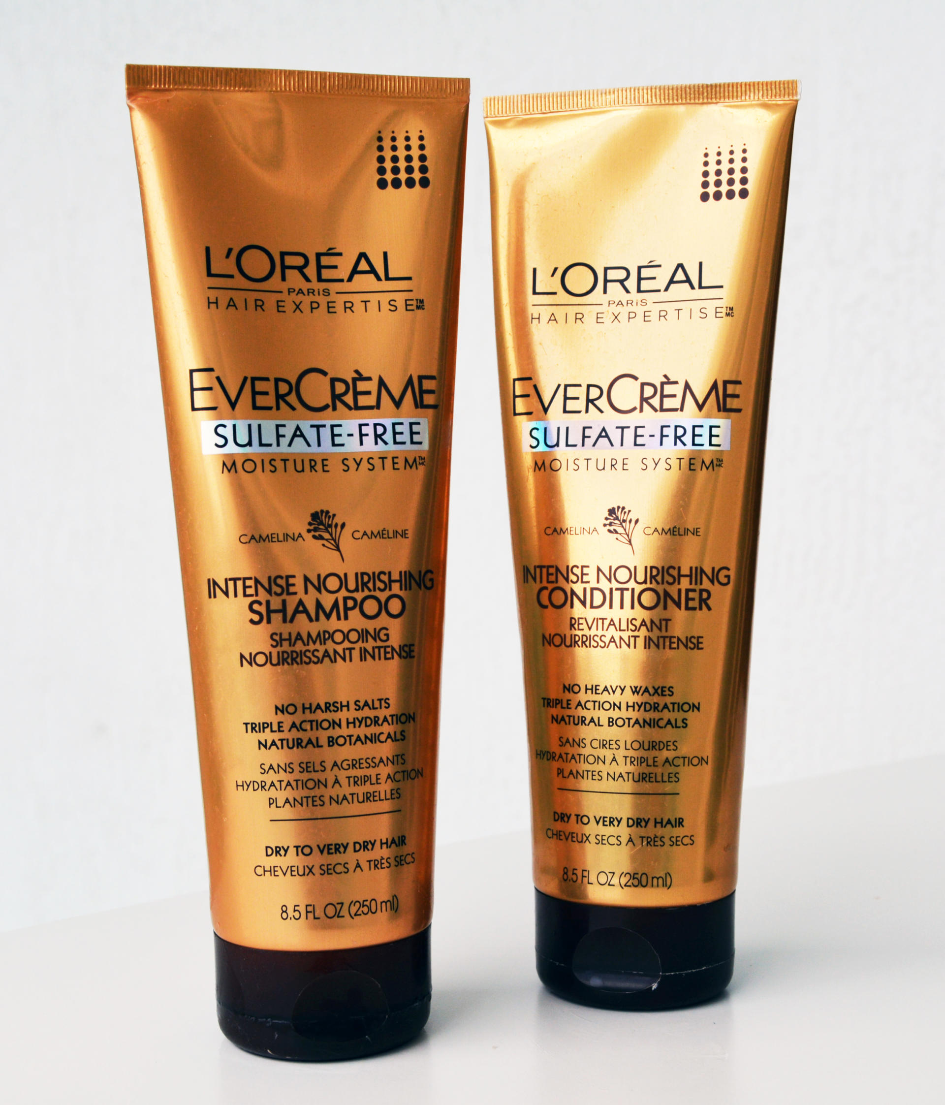 L’Oréal EverCreme Deep Nourish Shampoo and Conditioner 