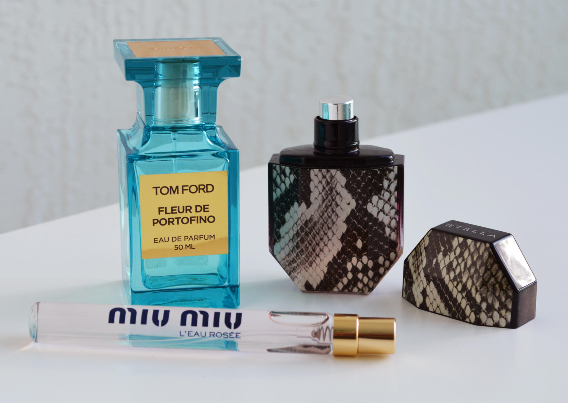 Miu Miu L’Eau Rosée, Tom Ford Fleur De Portofino