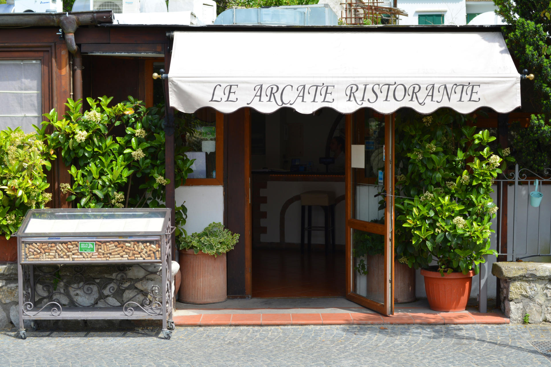 Ristorante Le Arcate, Anacapri 