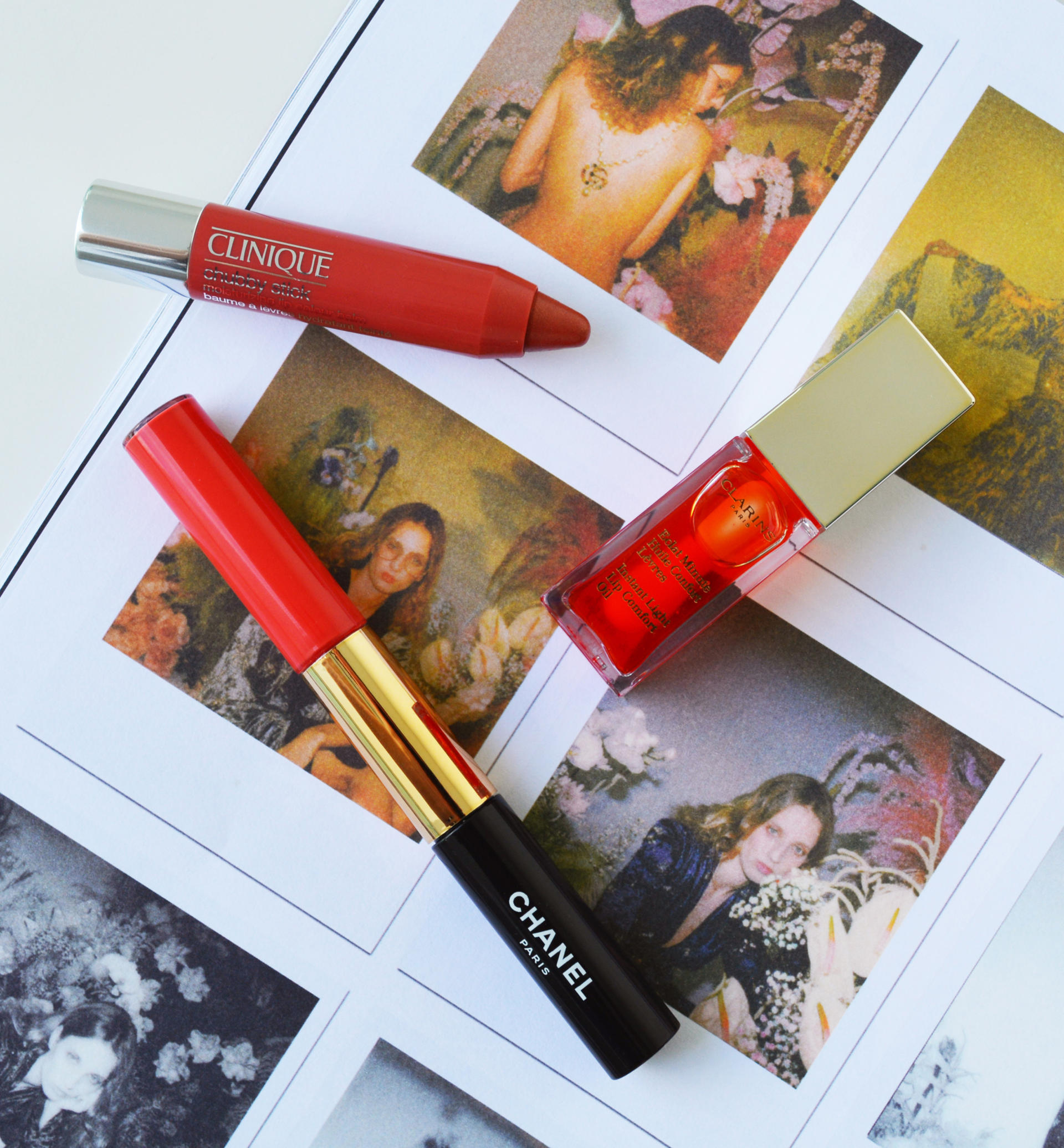 The Summer Edit, Coral lips ft. Chanel, Clinique and Clarins 