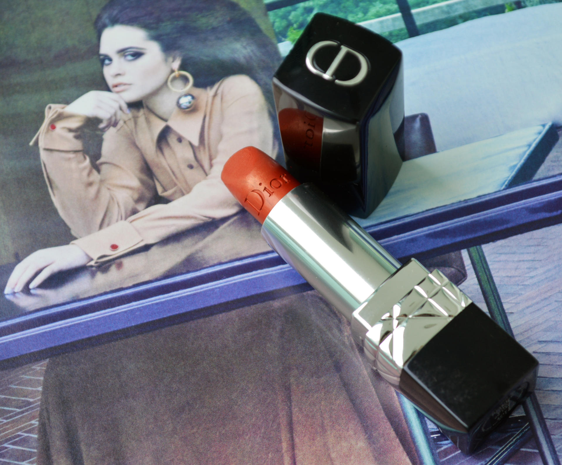 Dior Rouge Dior Lipstick in 636 On fire