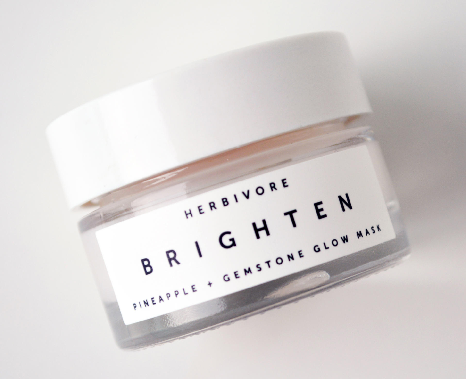 Herbivore Brighten Pineapple + Gemstone Mask