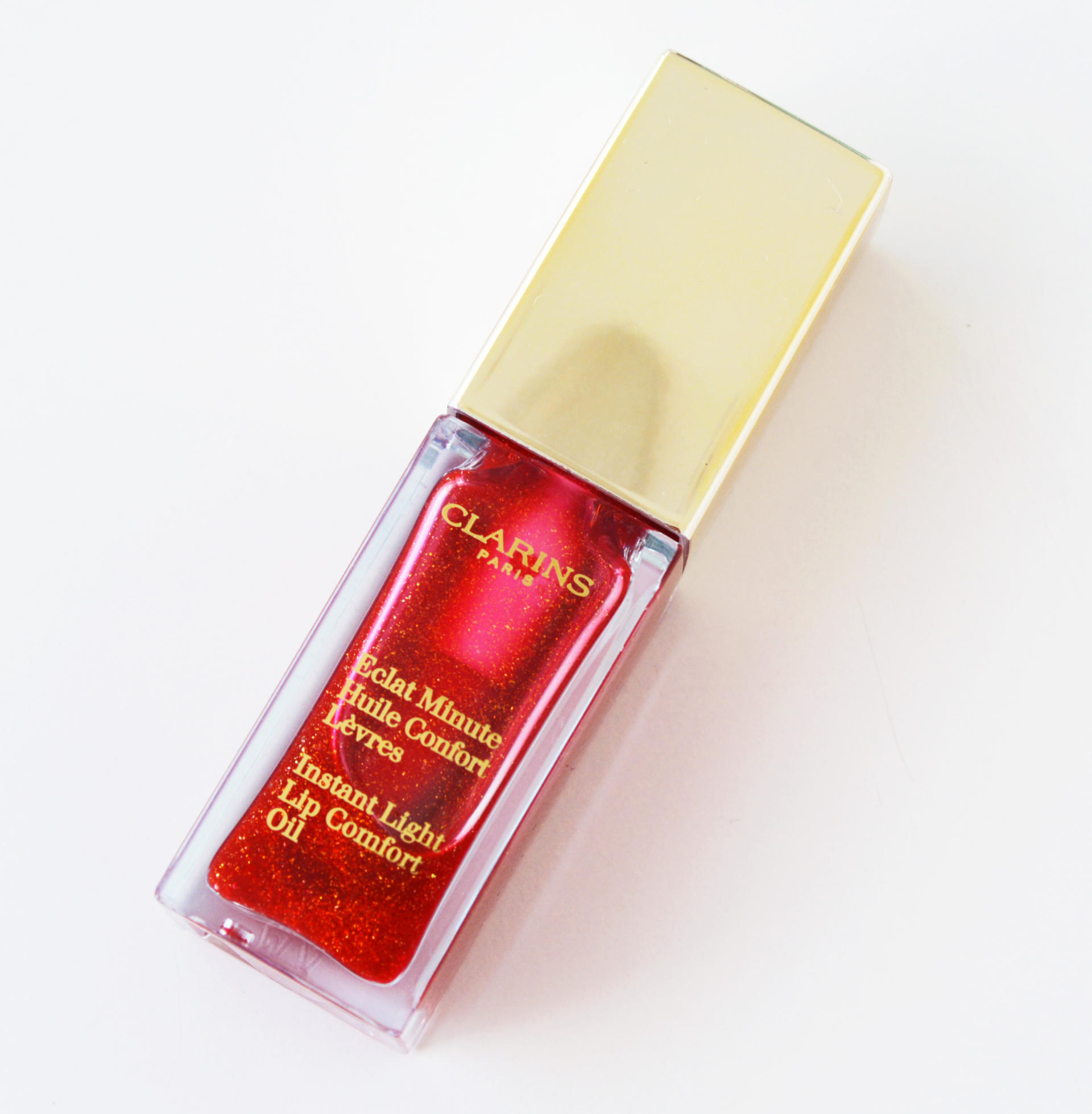 Clarins Instant Light Lip Comfort Oil 09 red berry glam