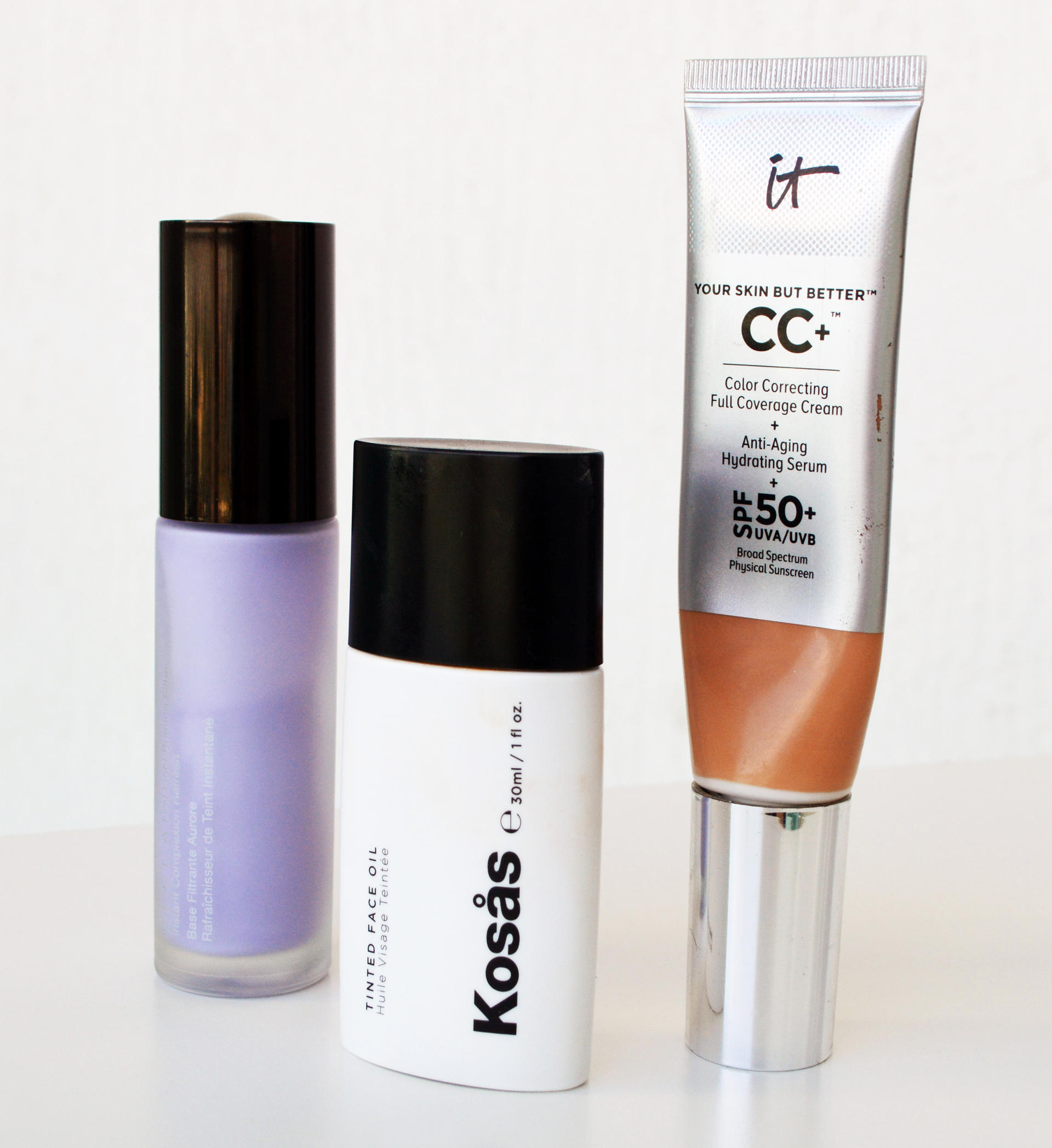 Kosås Tinted Face Oil, IT Cosmetics Your Skin But Better CC Cream