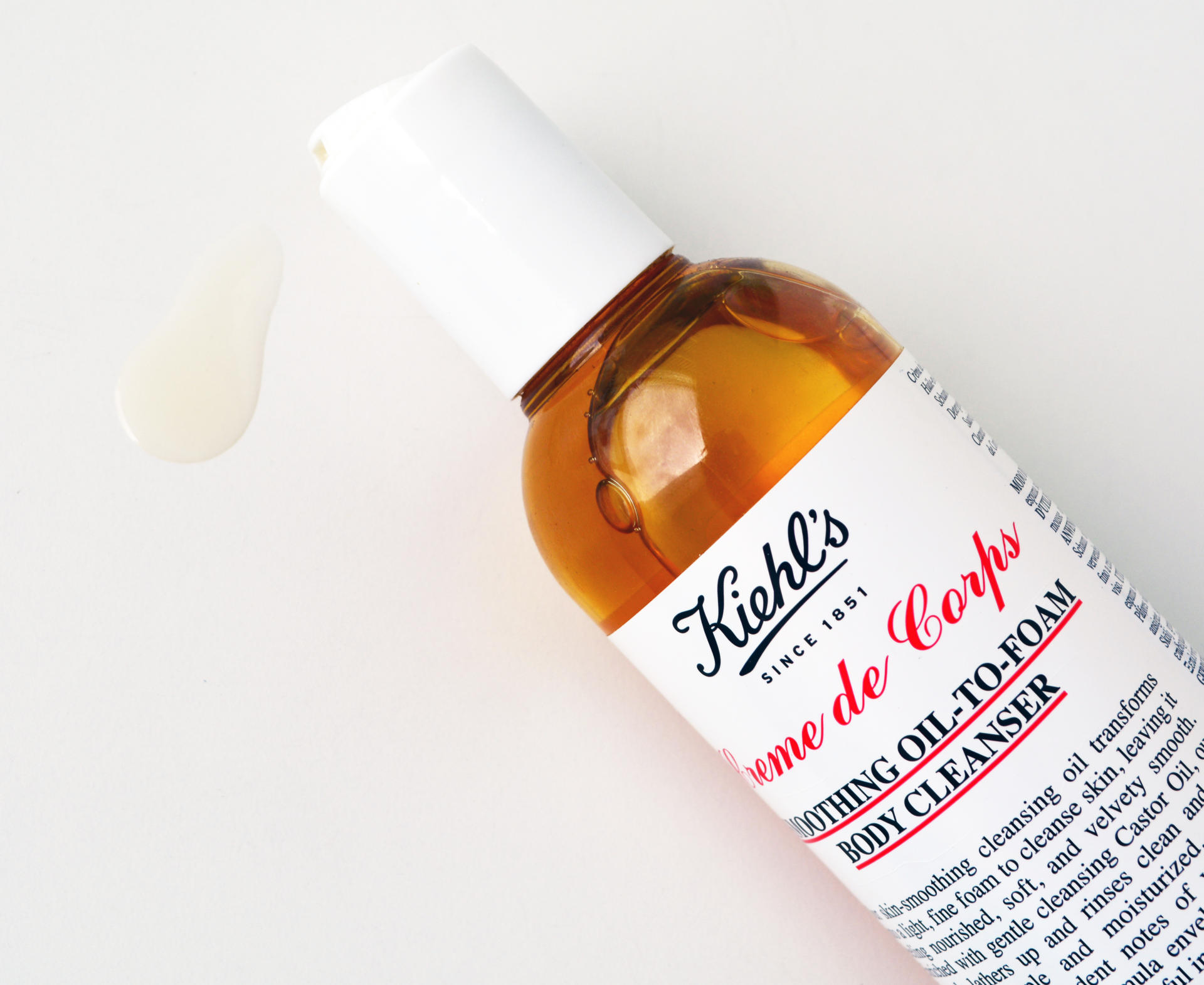 Kiehl's Creme de Corps Smoothing Oil-To-Foam Body Cleanser 