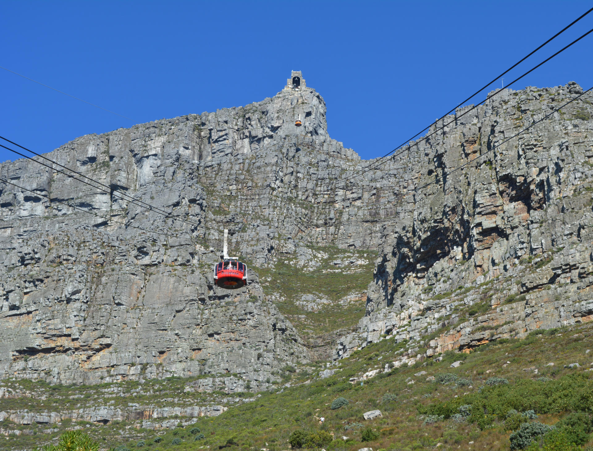 Aerial cableway to Table Mountain