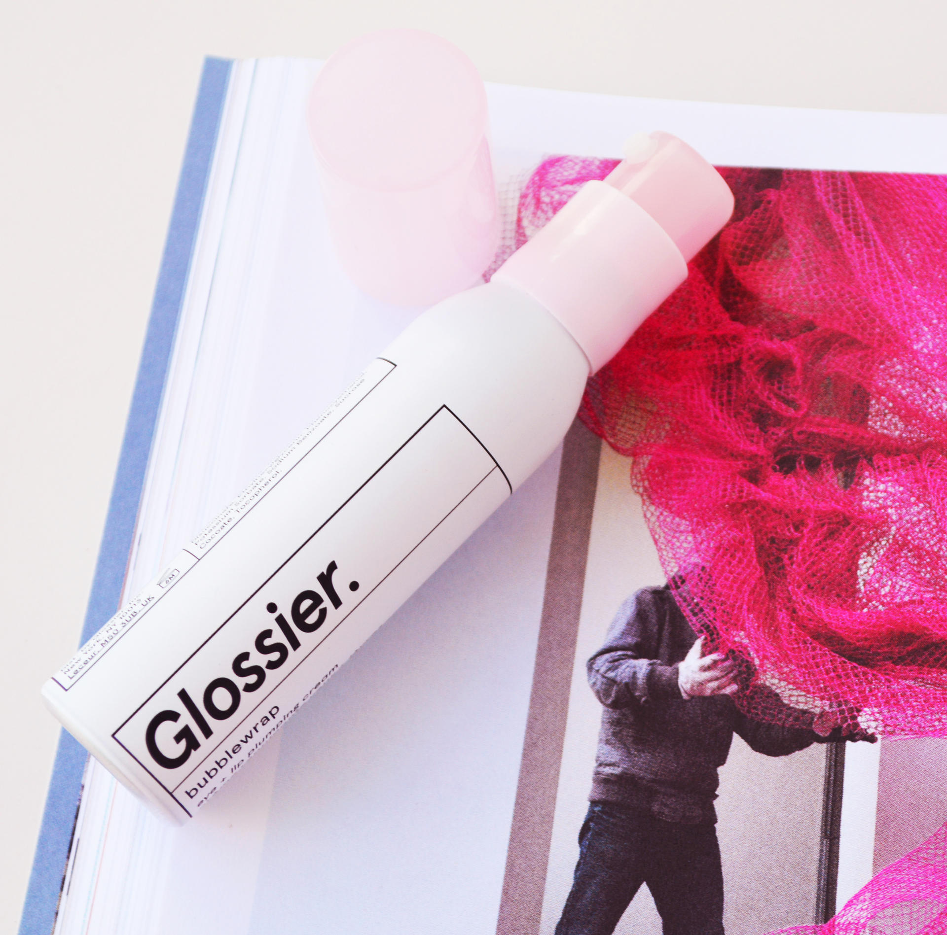 Glossier Bubblewrap eye + lip plumping cream