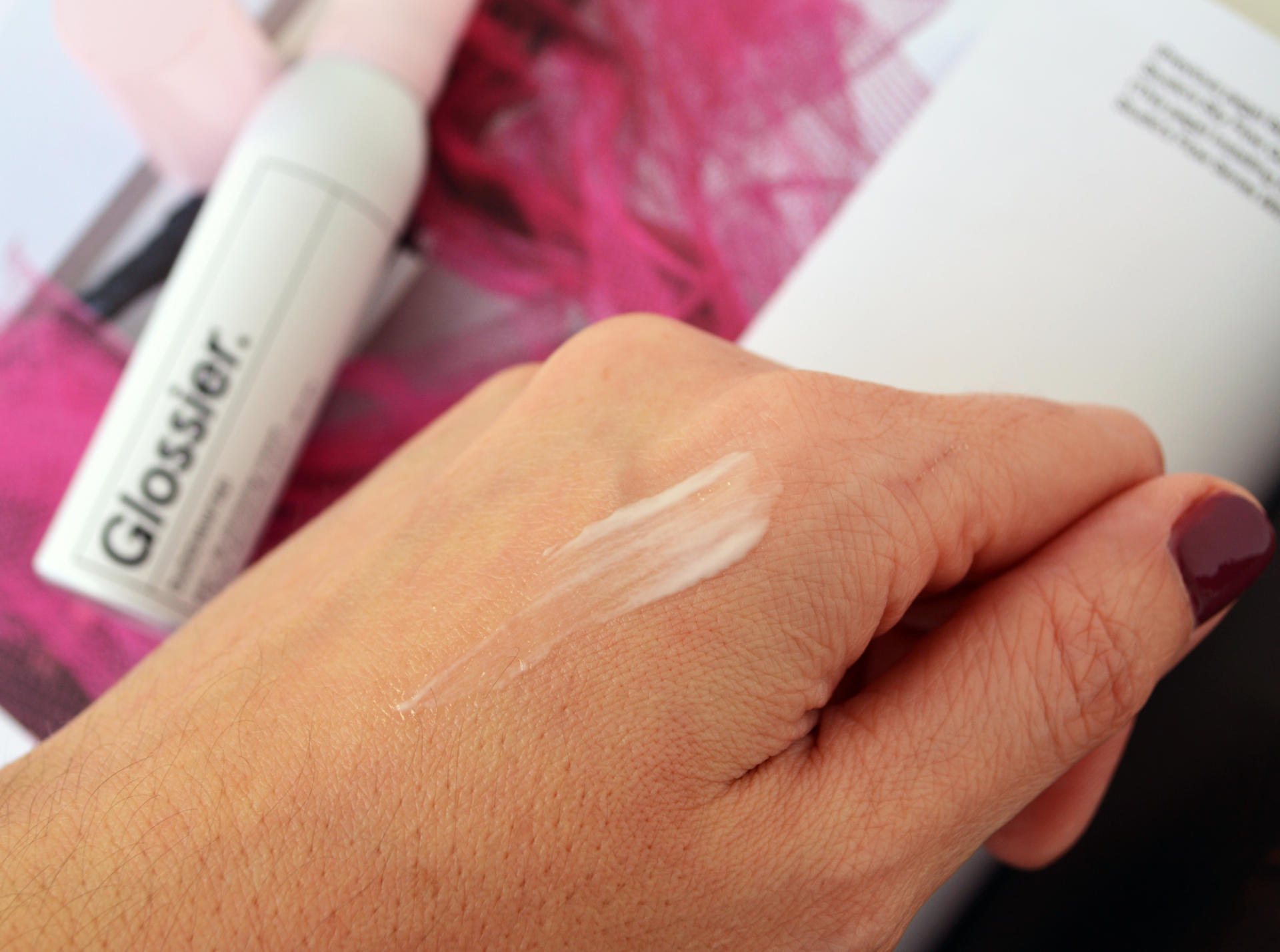 Glossier Bubblewrap eye + lip plumping cream